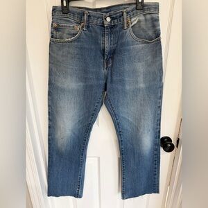 Levi's 501 Men's Light Wash Straight-Leg Jeans